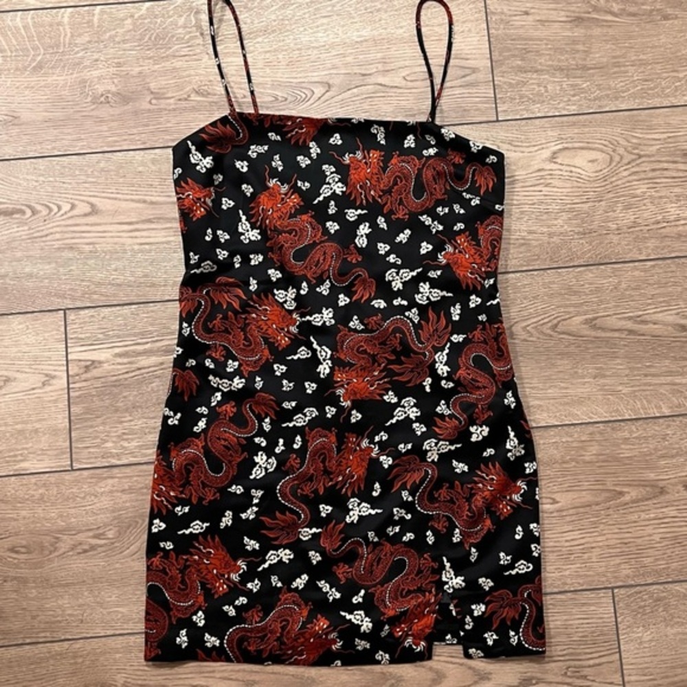 Zara Printed Mini Dress